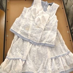 Girls Jean Bourget outfit made in France sz8